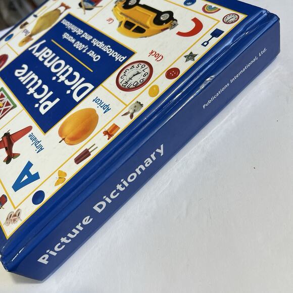 Picture Dictionary Over 1000 Words Photographs and Definitions Childrens Book - Picture 8 of 9
